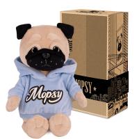 Мягкая Игрушка Mopsy, Мопс Мопси в Худи, 20 см