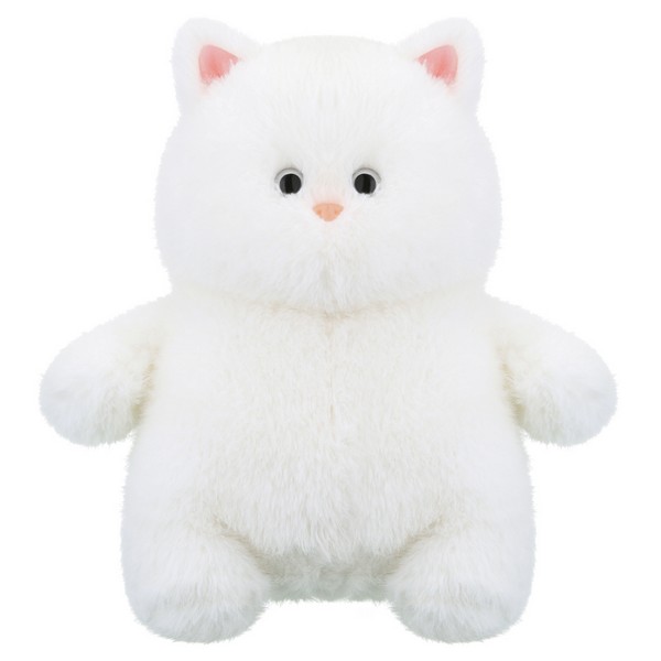 Мягкая Игрушка RELANA, Котик белый, 35 см