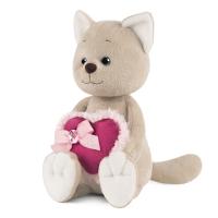 Мягкая игрушка "Романтичный Котик с Розовым Сердечк"