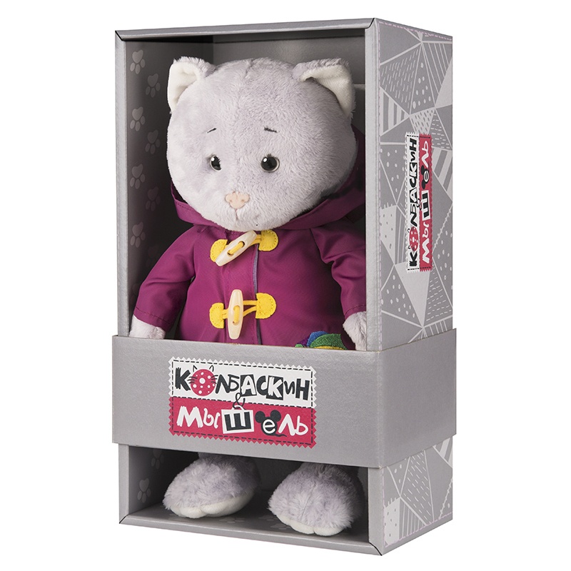 Мягкая игрушка "Мышель в Плаще", 25 см