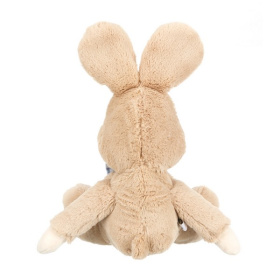 Зайчик с голубым бантиком в клетку, 20 см Зайчик с голубым бантиком в клетку, 20 см