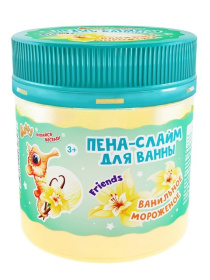 Пена-слайм для ванны детская 150 мл, ВАНИЛЬНОЕ МОРОЖЕНОЕ (Друзья Баффи)