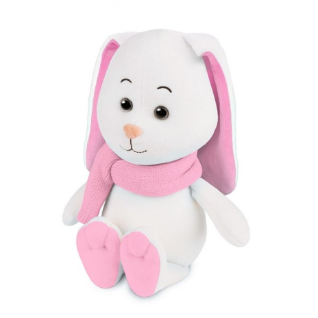 Мягкая Игрушка Maxitoys Luxury, Зайка Снежинка с Длинными Ушами в Шарфе, 20 см