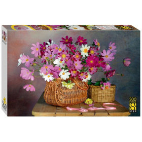 Мозаика "puzzle" 500 "Букет космей"
