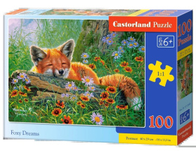 Puzzle-100 "Лисьи мечты"