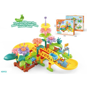 Набор "Железная дорога" конструктор, 43 элемента Набор "Железная дорога" конструктор, 43 элемента