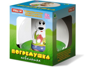Погремушка Неваляшка "Мишка"