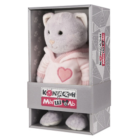 Мягкая игрушка "Мышель в Розовом Худи", 20 см