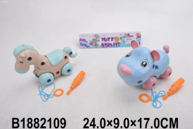 Игрушка-конструктор в ассорт. в/п 24*9*17 см.