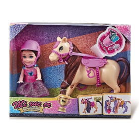 Набор "Конюшня" лошадка, кукла Набор "Конюшня" лошадка, кукла