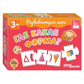 Развивающая игра "Где какая форма?"