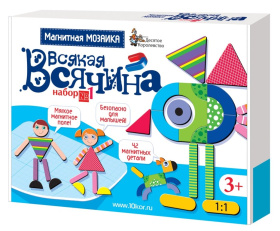 Магнитная развивающая игра "Всякая всячина-1"