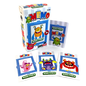 Настольная игра "МЕМО. Монстрики"
