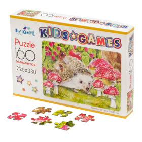 Kids Games. Пазл. 160 Эл. Ёжик