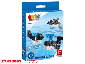 Конструктор "Животные" 29 деталей Конструктор "Животные" 29 деталей