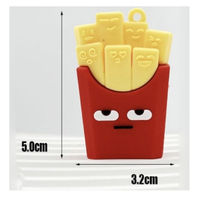 Брелок "Картофель фри" (12 шт. в наборе) Брелок "Картофель фри" (12 шт. в наборе)