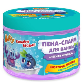 Пена-слайм для ванны детская серии "С сюрпризом" ТМ "Baffy"