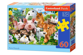 Puzzle-60 MIDI "Друзья на ферме"