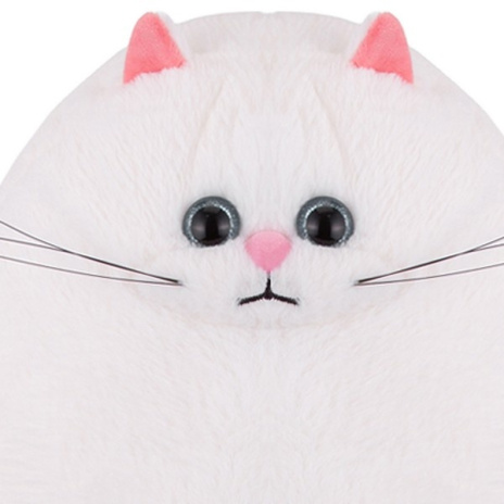 Мягкая Игрушка RELANA, Котик белый, 28 см