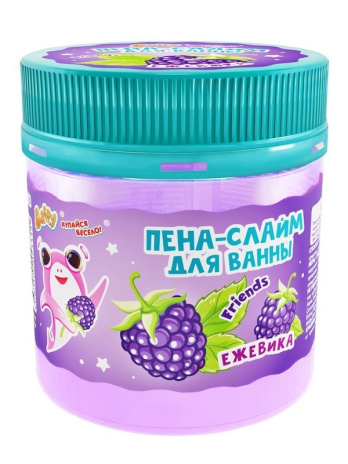 Пена-слайм для ванны детская 150 мл, ЕЖЕВИКА (Друзья Баффи)