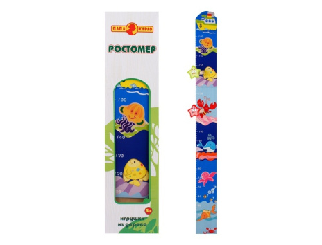 Игрушка деревянная - Ростомер "Папа Карло"