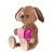 Мягкая игрушка "Романтичный щенок с сердечком"