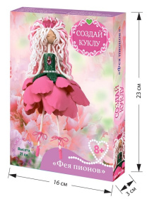 Набор создай куклу "Фея пионов"