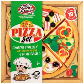 Наборы модели «Slime Лаборатория» Funny Kitchen Pizza set