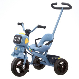 Велосипед 3-х колесный с ручкой управления, надувные колеса 8 и 10 дюймов Велосипед 3-х колесный с ручкой управления, надувные колеса 8 и 10 дюймов