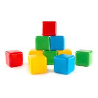 Кубики цветные в сетке