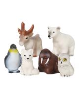 Набор игрушек из ПВХ "Животные Арктики и Антарктики"