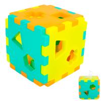 Кубик-сортер логический, в сетке
