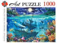 Artpuzzle. ПАЗЛЫ 1000 элементов. НОЧЬ В ОКЕАНЕ