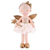 Мягкая игрушка Maxitoys,  Кукла Феечка Лина в Золотом Платье, 38 см