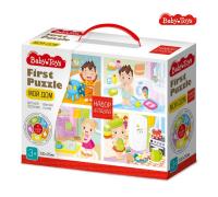 Пазл First Puzzle 4 в 1 "Мой дом" Baby Toys