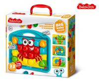 Мозаика для малышей в чемодане Baby Toys "Краб"