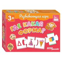 Развивающая игра "Где какая форма?"