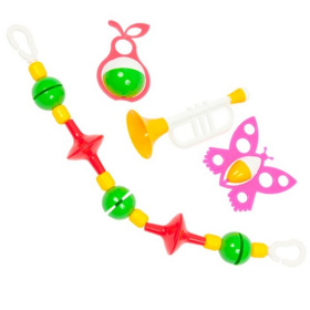 Набор погремушек "Радужные сны" Набор погремушек "Радужные сны"