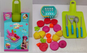 Набор "Повар" "Girl's Club" продукты-конструктор, корзина, приборы, доска Набор "Повар" "Girl's Club" продукты-конструктор, корзина, приборы, доска