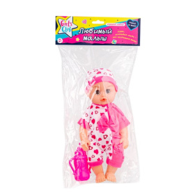Пупс 25 см Girl's Club "Любимый малыш" с аксессуарами, пьет и писает Пупс 25 см Girl's Club "Любимый малыш" с аксессуарами, пьет и писает