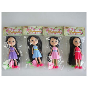 Кукла (16,5см) "АНЖЕЛИКА В ДВУХЦВЕТНОМ ПЛАТЬЕ" (микс: 4 вида) (в пакете) (арт. M9728-4) Кукла (16,5см) "АНЖЕЛИКА В ДВУХЦВЕТНОМ ПЛАТЬЕ" (микс: 4 вида) (в пакете) (арт. M9728-4)