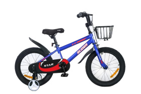 Велосипед двухколесный "Slider Star 16" с дополнительными колесами Велосипед двухколесный "Slider Star 16" с дополнительными колесами