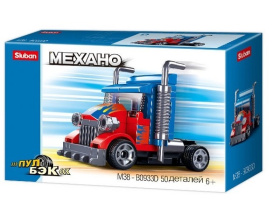 Конструктор пластиковый Sluban "Тягач"(50детали) Конструктор пластиковый Sluban "Тягач"(50детали)