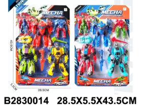 Набор роботов-трансформеров, в ассортименте Набор роботов-трансформеров, в ассортименте