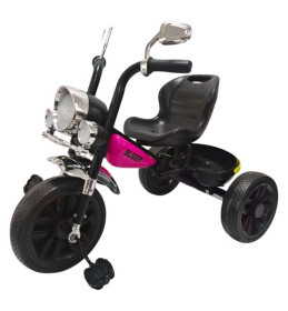 Велосипед трехколесный Slider, колеса EVA 10 и 8", фара, свет, звук, корзинка Велосипед трехколесный Slider, колеса EVA 10 и 8", фара, свет, звук, корзинка