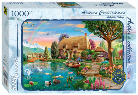 Мозаика "puzzle" 1000 "Коттедж на берегу озера" (Авторская коллекция) Мозаика "puzzle" 1000 "Коттедж на берегу озера" (Авторская коллекция)