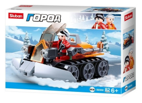 Конструктор "Снегоуборочная машина", 82 детали Конструктор "Снегоуборочная машина", 82 детали