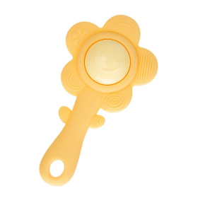 Погремушка "Цветочек" Elefantino, мягкий звук, разные текстуры, удобный размер Погремушка "Цветочек" Elefantino, мягкий звук, разные текстуры, удобный размер
