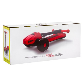 Самокат четырехколесный складной с паром Самокат четырехколесный складной с паром