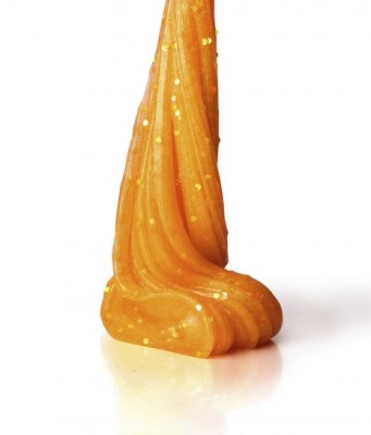 Слайм Crystal slime, апельсиновый